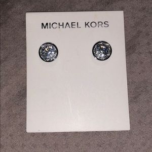 Micheal Kors Studded Crystal Earrings